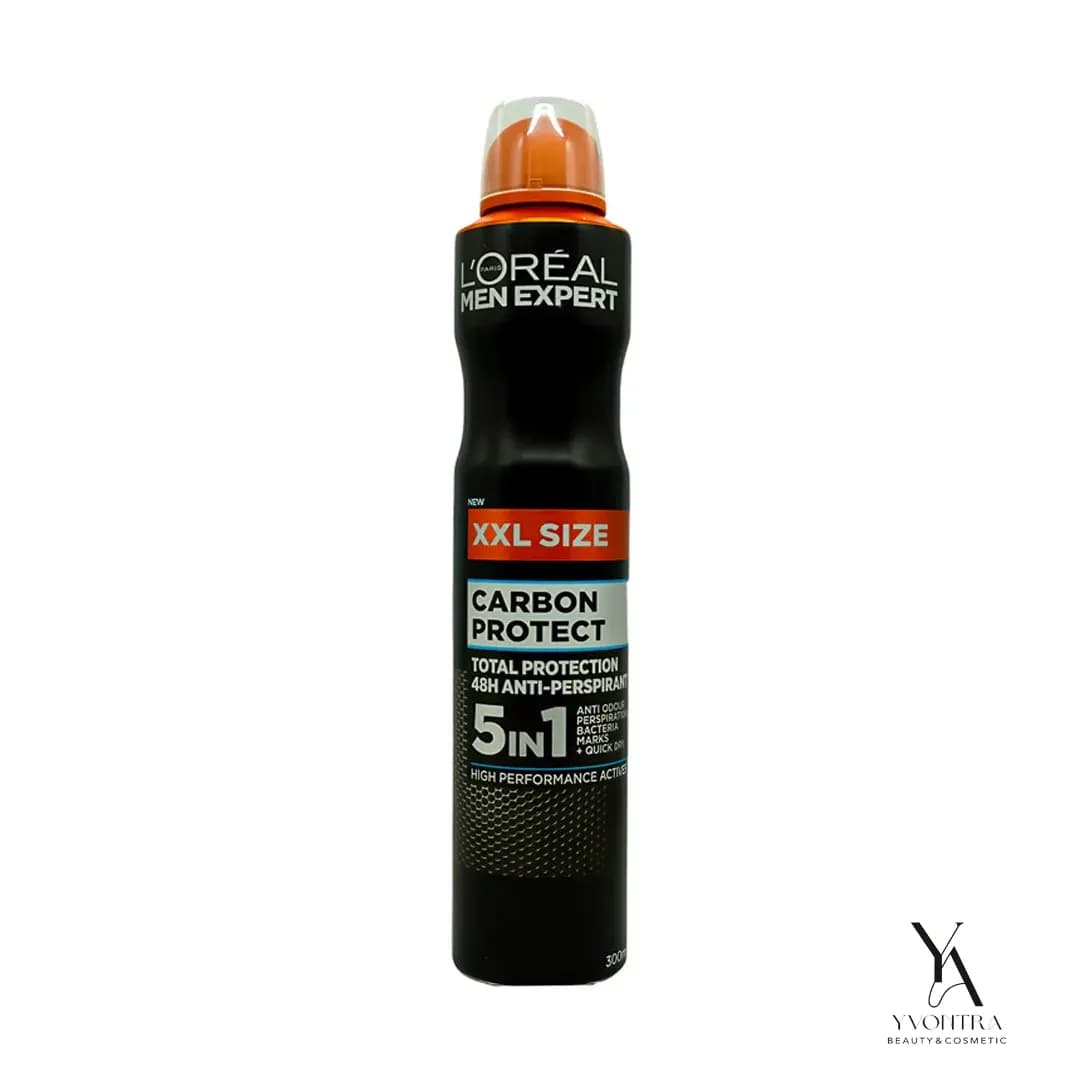 اسپری ضد تعریق مردانه 48 ساعته لورال LOreal مدل Carbon Protect حجم 250 میل — تصویر ۳