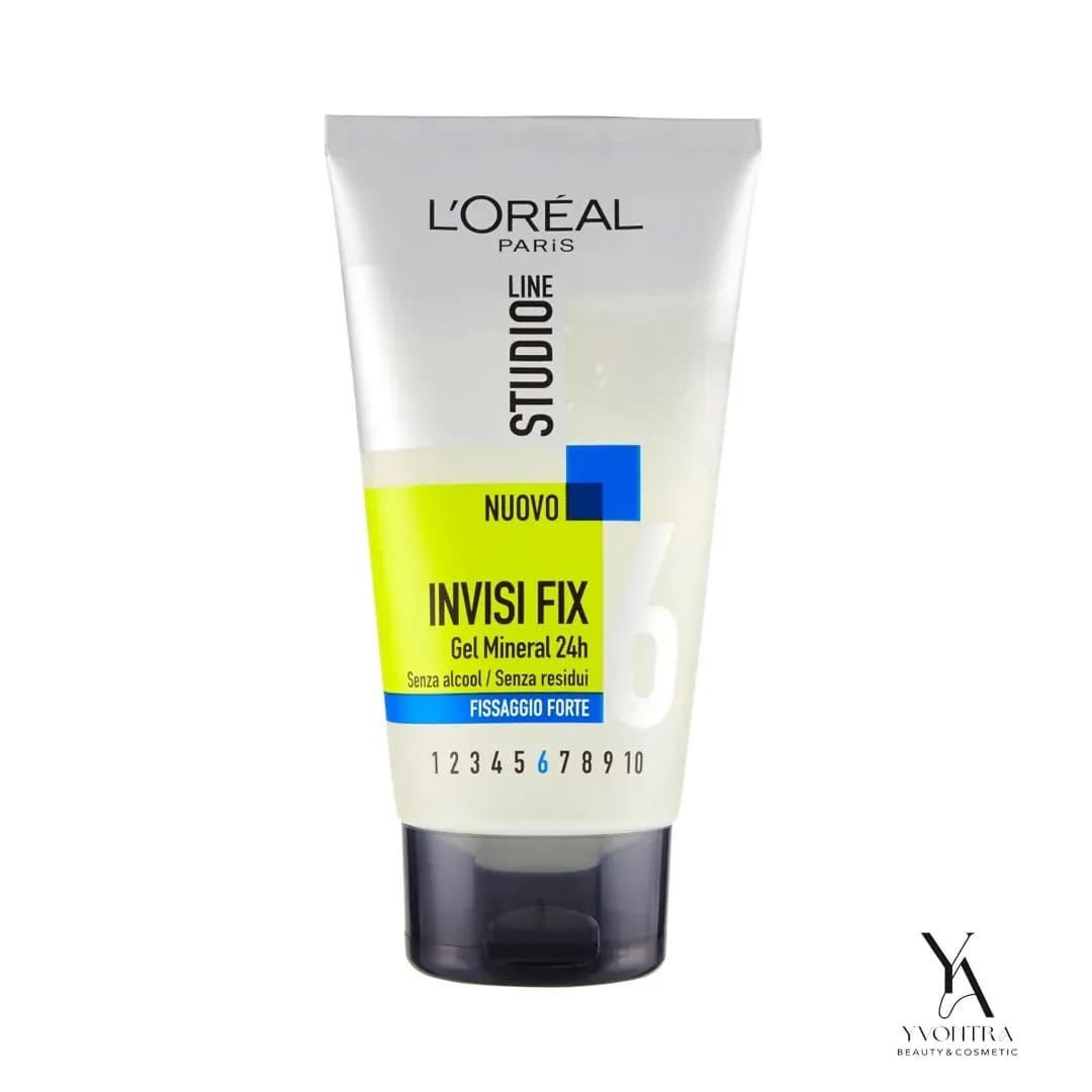 ژل موی لورال LOreal استودیو لاین اینویزی فیکس 24 ساعته شماره 6 حجم 150 میل