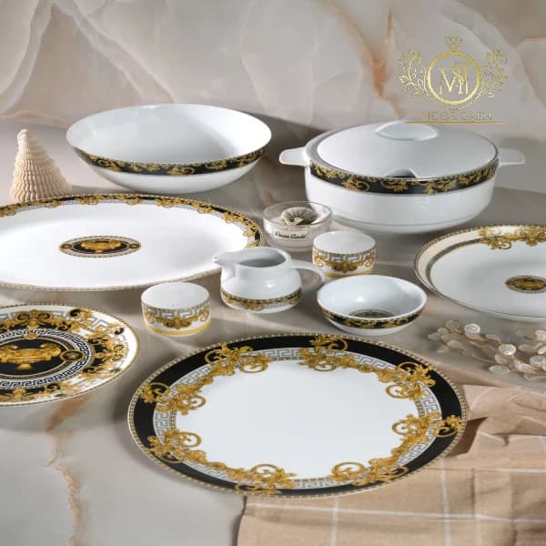 سرویس غذاخوری ورساچه6 نفره 26 پارچه — تصویر ۱۲