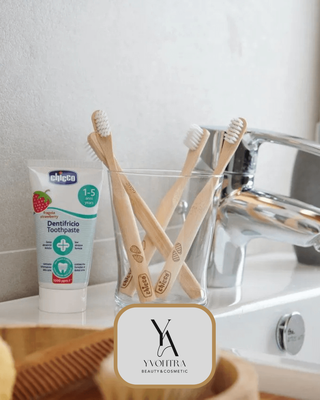 خمیر دندان توت فرنگی چیکو 50 میل Strawberry toothpaste 50 ml — تصویر ۷