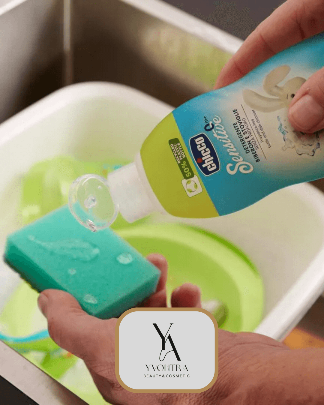 مایع شوینده بطری و ظرف کودک چیکو 300 میل Bottle and dish detergent 300ml — تصویر ۵