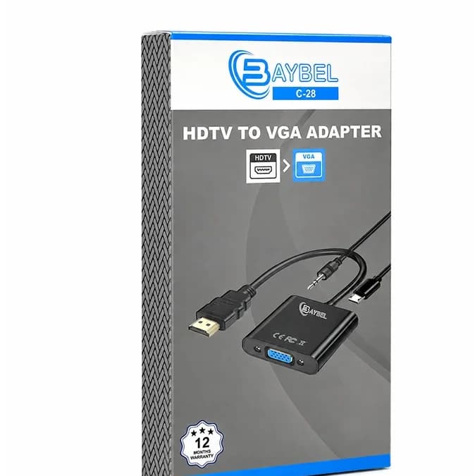 تبدیل HDMI به VGA بایبل مدل C-28 — تصویر ۴