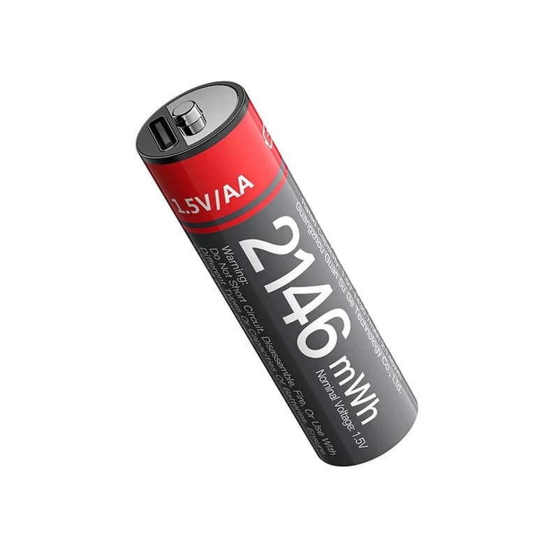 باتری قلمی شارژی Yesido YP88 AA 1430mAh – بسته ۴ عددی — تصویر ۸