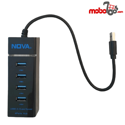 هاب چهار پورت USB3.0 نوا مدل X770 — تصویر ۱۰