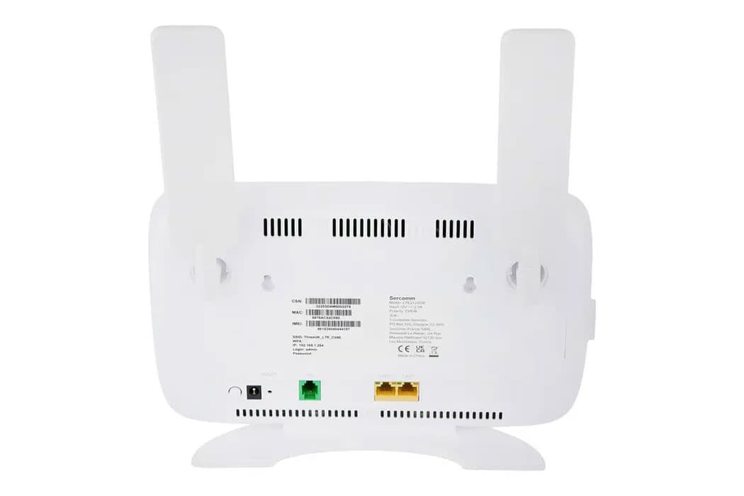 مودم هواوی سیم کارتی 4.5G/TD-LTE مدل سرکام Sercom LTE2122GR دست دوم در حد آک پشت ویترینی — تصویر ۴