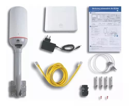 مودم سیم کارتی ۴G/TDLTE بیرونی هواوی Huawei B2368 آک جعبه و پایه اصلی — تصویر ۱۱