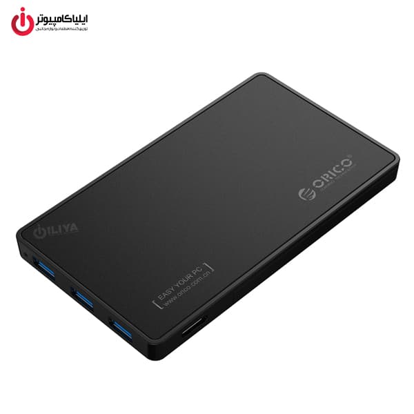باکس هارد و هاب USB 3.0 اوریکو مدل ORICO 2588H3-BK — تصویر ۳