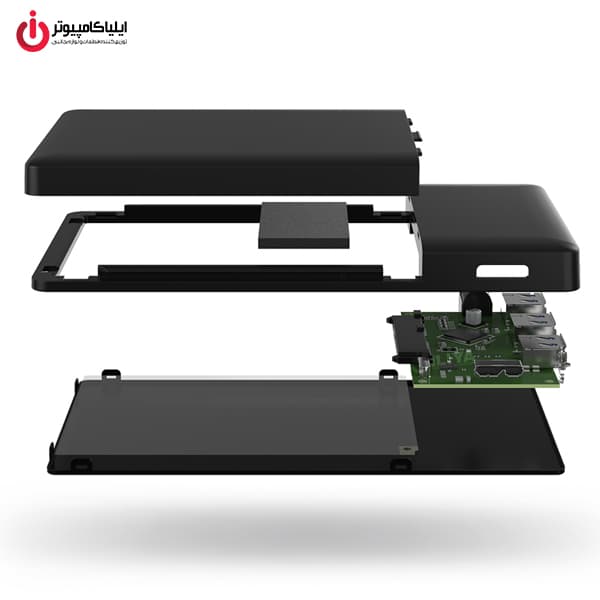 باکس هارد و هاب USB 3.0 اوریکو مدل ORICO 2588H3-BK — تصویر ۶