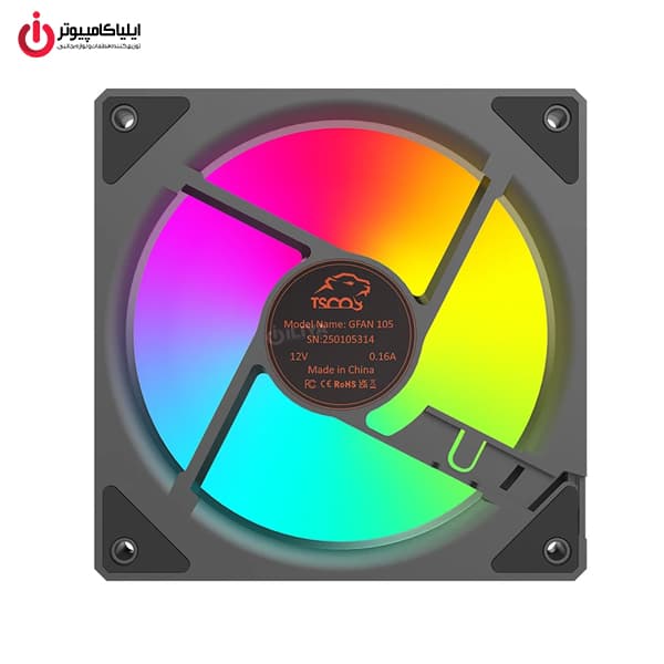 فن کیس گیمینگ تسکو مدل TSCO GFAN 105 Skadi Lux — تصویر ۱۰