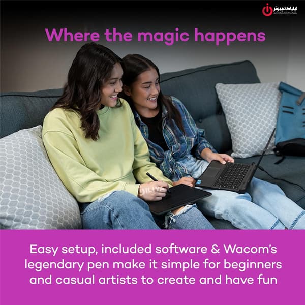 قلم نوری و ماوس پن وکوم مدل WACOM One By CTL-4100 — تصویر ۷