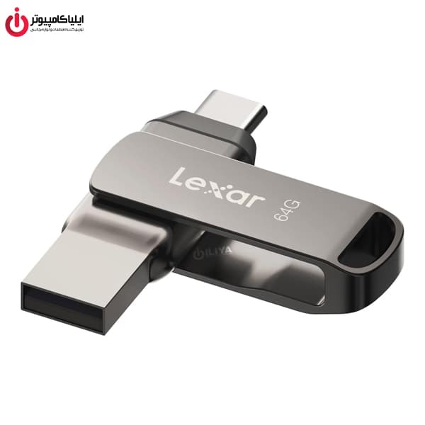 فلش مموری لکسار مدل LEXAR JumpDrive D400 ظرفیت 64GB