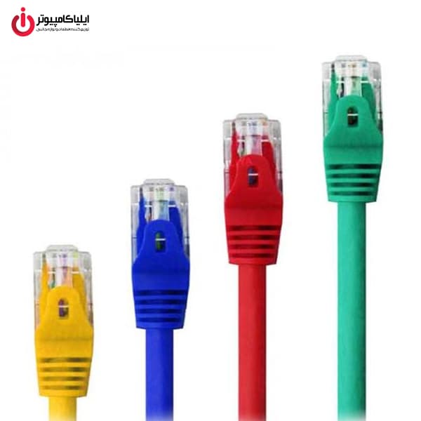 کابل شبکه CAT6 UTP کی نت مدل K-NET K-NCP6U003 به طول 30 سانتی متر — تصویر ۲