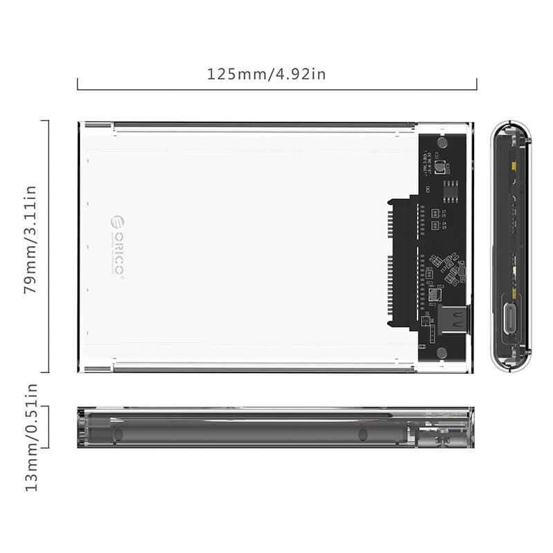 باکس هارد اوریکو 10Gbps مدل ORICO 2139C3-G2 — تصویر ۱۰