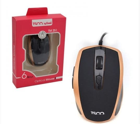 ماوس با سیم تسکو مدل TM 251