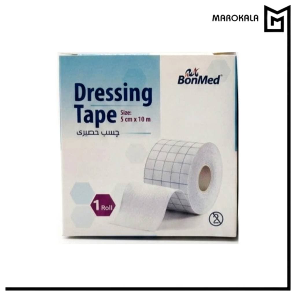 نوار چسب حصیری پانسمان بنمد سایز 10 متر*5 سانتی متر تعداد 1 عدد (قیمت خرید عمده 120.000 تومان)