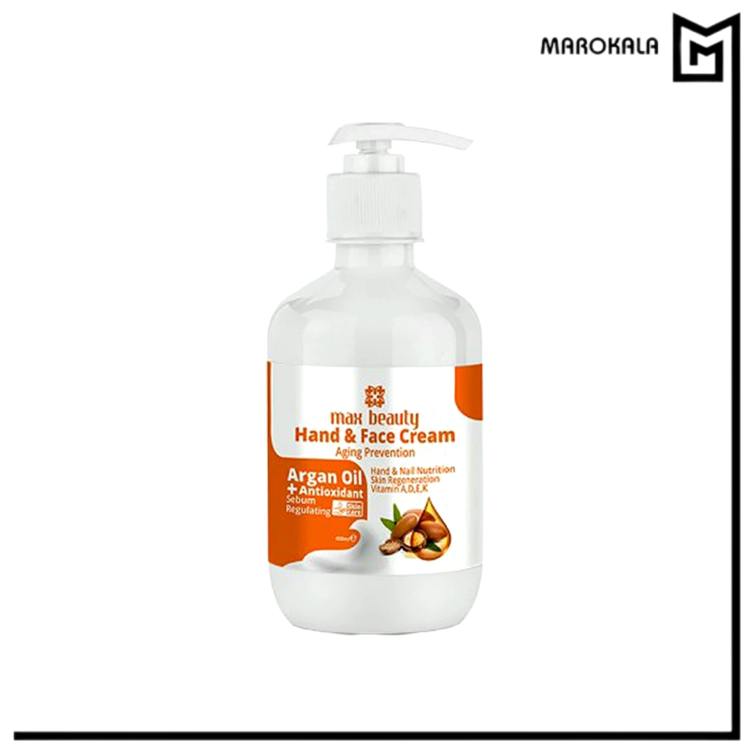 کرم مرطوب کننده مکس بیوتی مدل روغن آرگان حجم 400 میلی لیتر (قیمت خرید عمده 397.000 تومان)