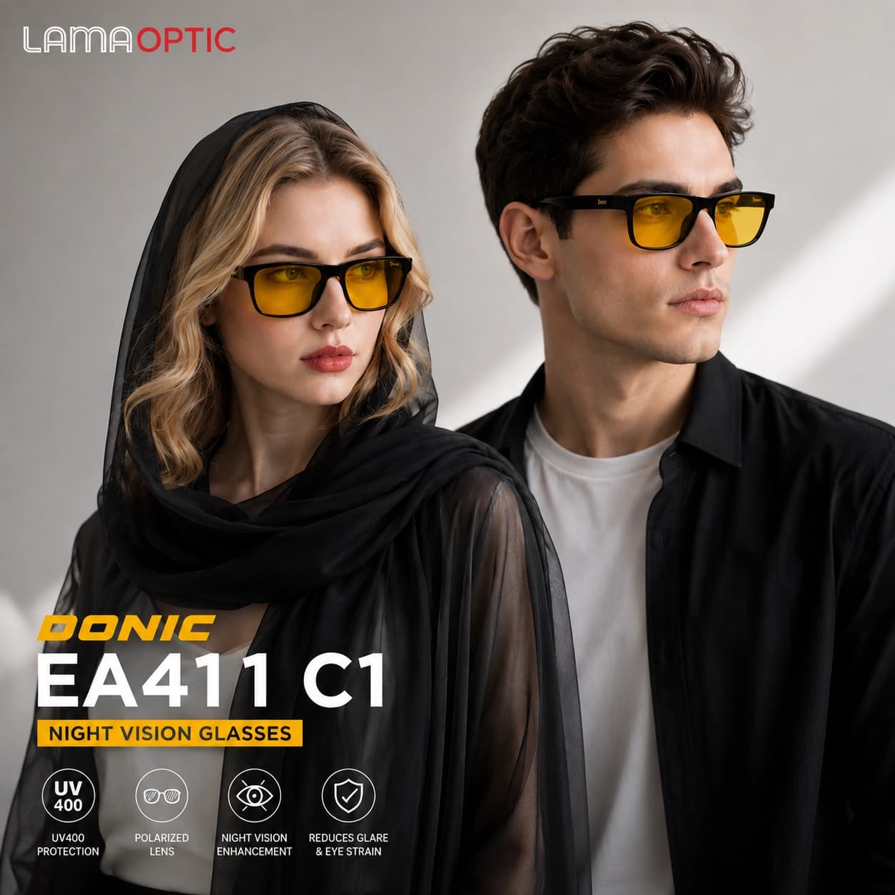 عینک دید در شب DONIC مدل EA411 C1 — تصویر ۷