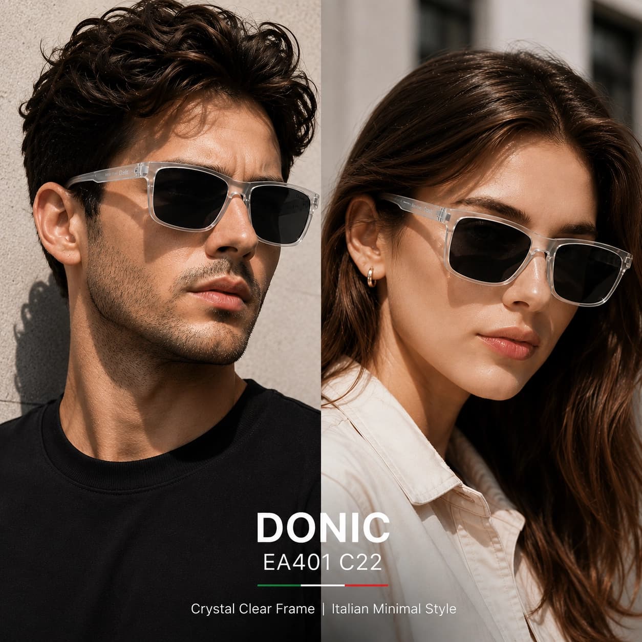 عینک آفتابی دونیک Donic مدل EA401 C22 — تصویر ۸
