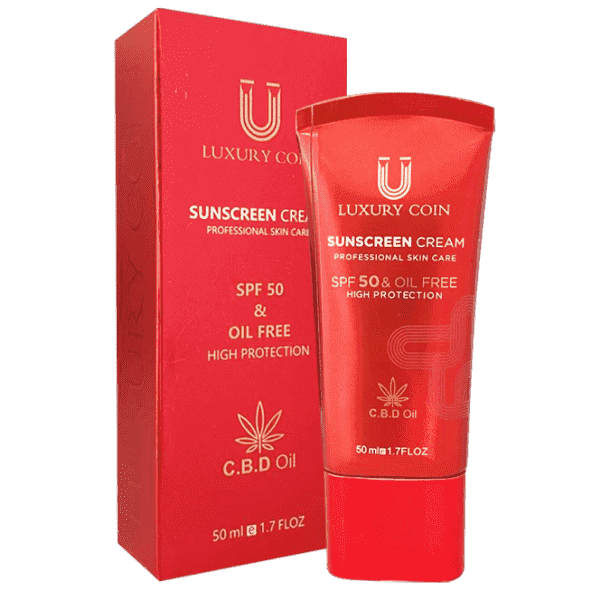 کرم ضد آفتاب spf50 لاکچری کوین