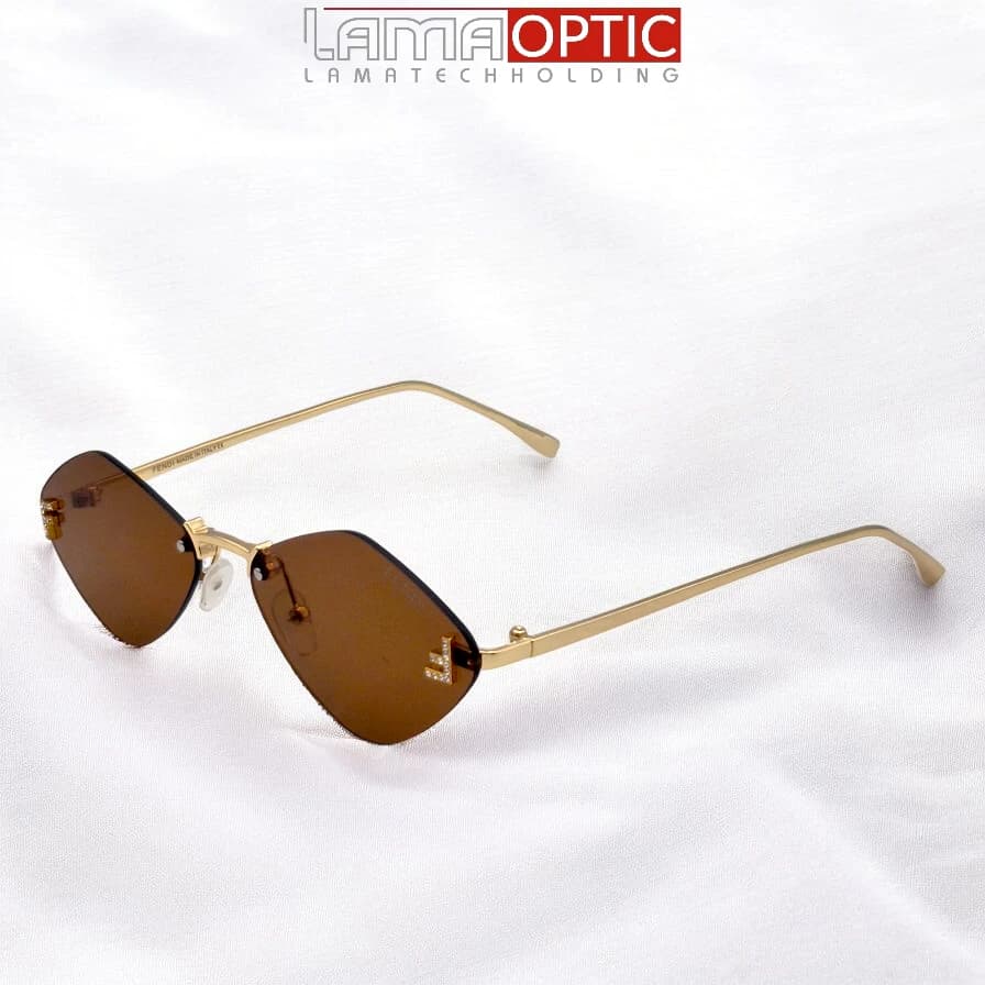 عینک آفتابی فندی FENDI brown — تصویر ۹