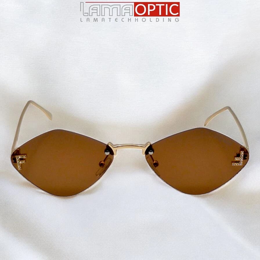 عینک آفتابی فندی FENDI brown — تصویر ۳