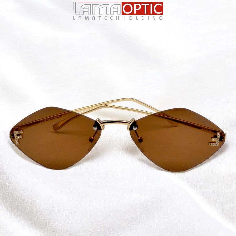 عینک آفتابی فندی FENDI brown — تصویر ۶