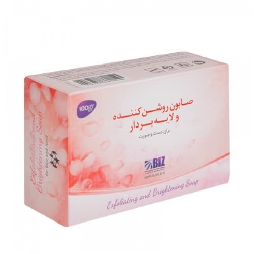 صابون لایه بردار و روشن کننده دکتر بیز — تصویر ۲