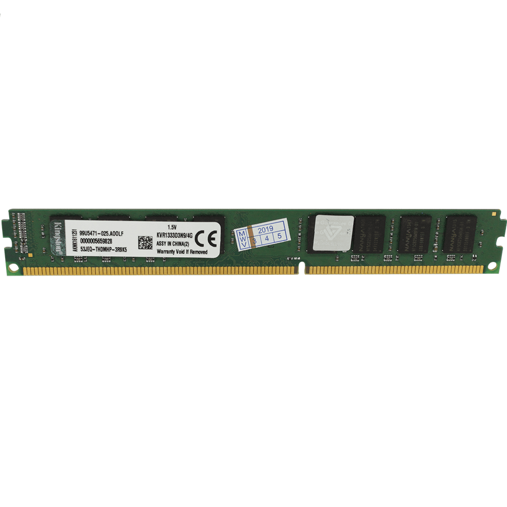 رم کامپیوتر 4 گیگابایت DDR3 تک کاناله 1333 مگاهرتز Kingston — تصویر ۴