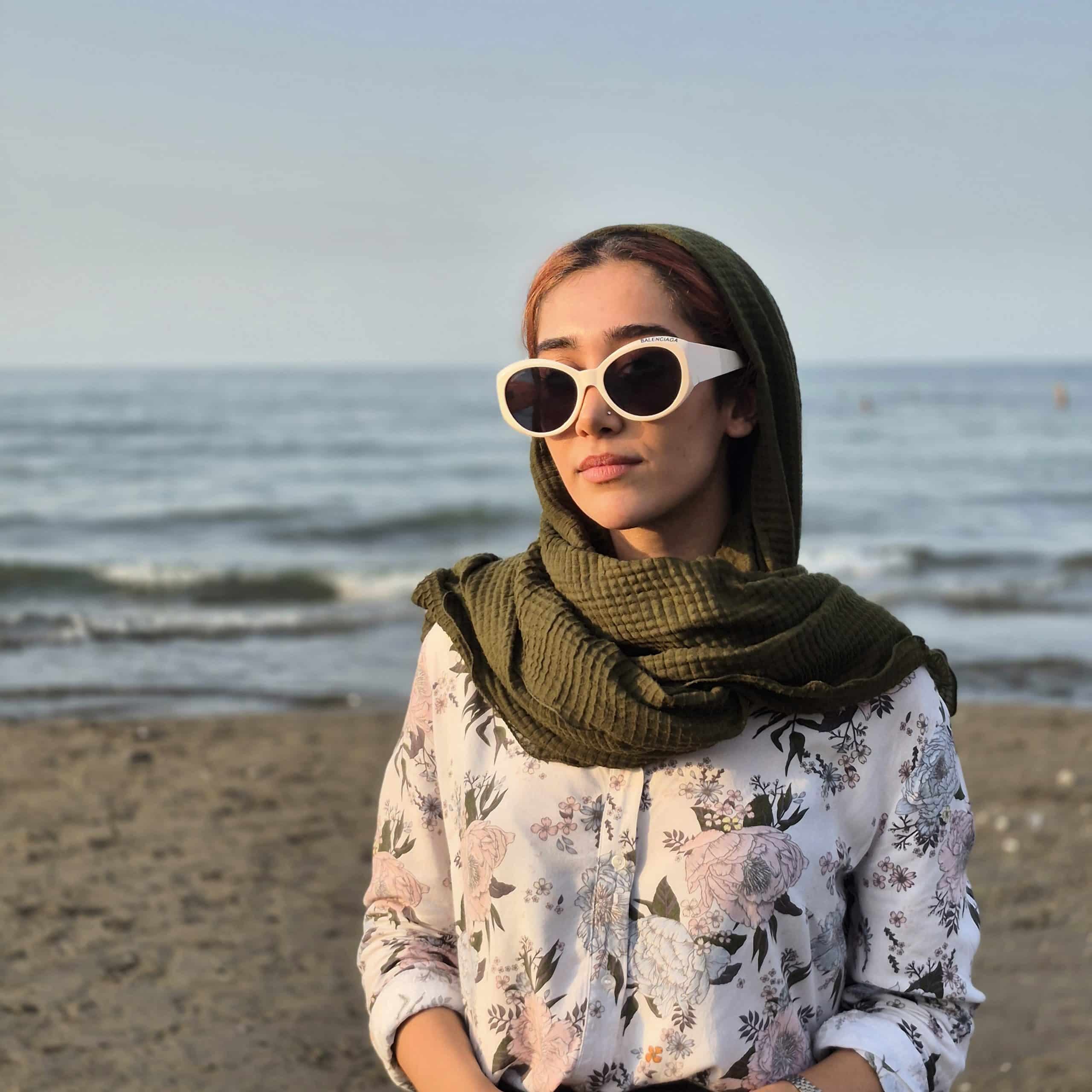 عینک آفتابی بالنسیاگا مدل BALENCIAGA Oval Retro — تصویر ۸