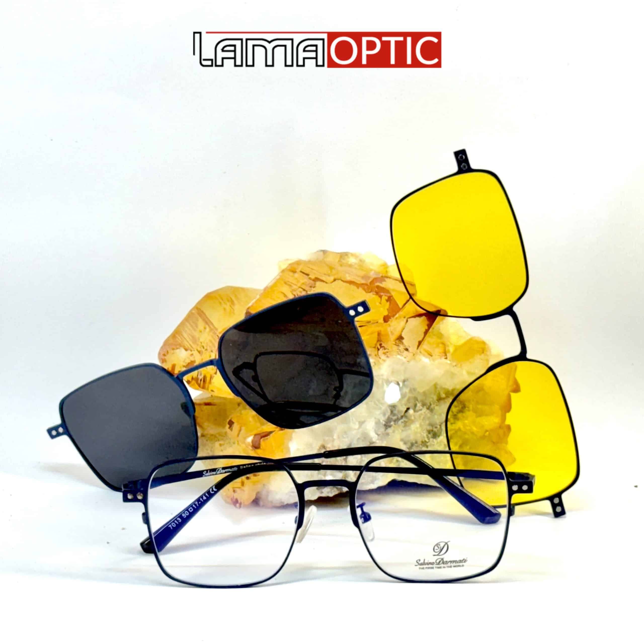 عینک طبی کاوردار Salvino مدل 7013