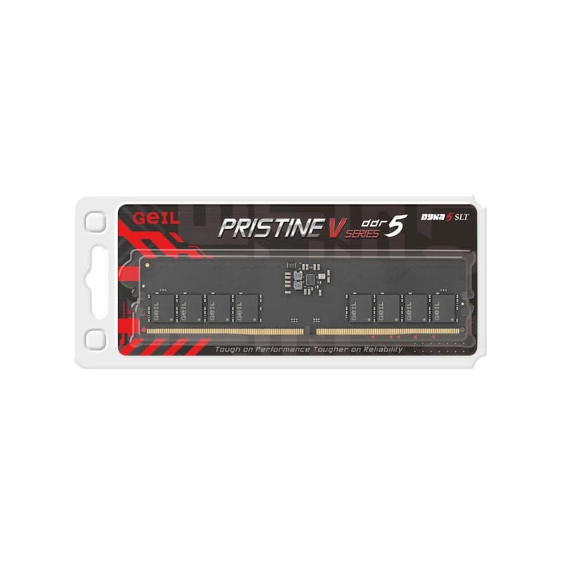 رم گیل مدل Pristine ظرفیت ۱۶ گیگابایت DDR5 فرکانس ۴۸۰۰ مگاهرتز cl38 تک کاناله