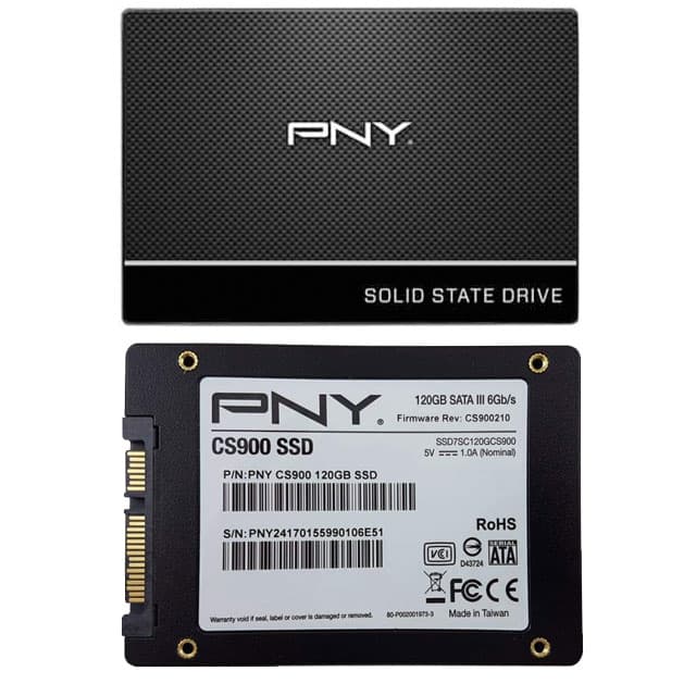 حافظه اس اس دی کارکرده SSD PNY CS900 120GB