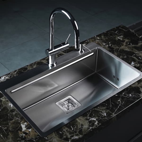 سینک توکار دست ساز A4070-R10TAP کن CAN — تصویر ۴