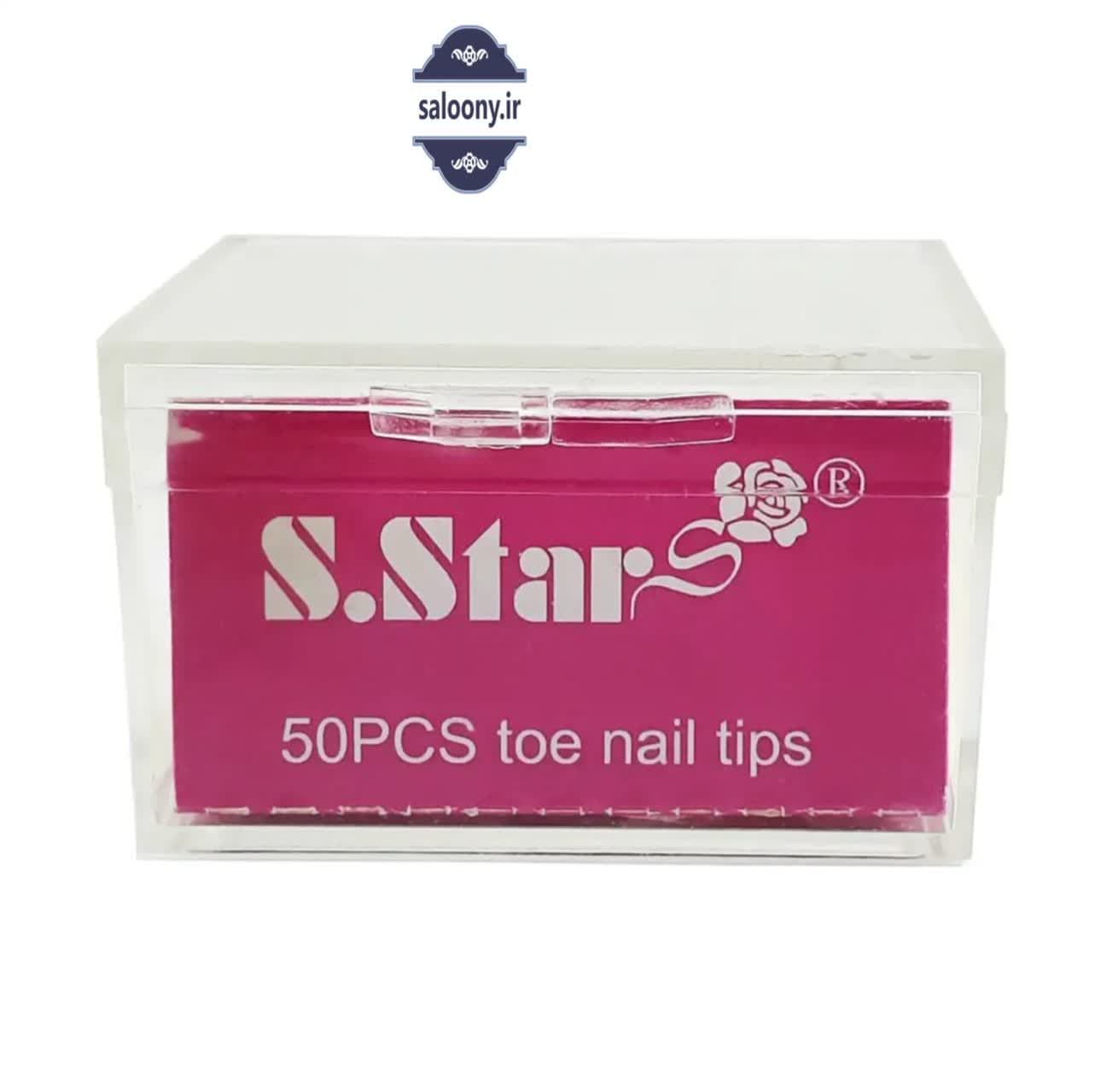 ناخن مصنوعی کاشت ناخن اس.استار S.Star مدل NT50 بسته 50 عددی
