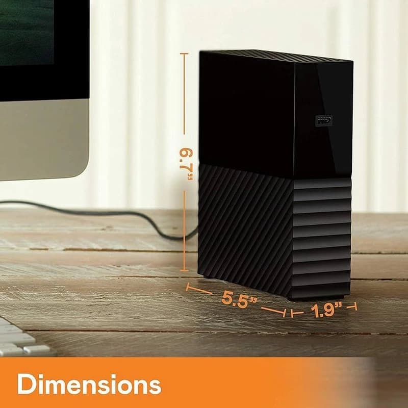 هارد اکسترنال وسترن دیجیتال MY BOOK DESKTOP 12TB USB 3.0 — تصویر ۹