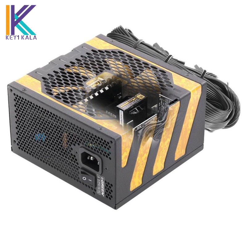 منبع تغذیه کامپیوتر گرین مدل GP800A-UK EVO 80 PLUS — تصویر ۱۰