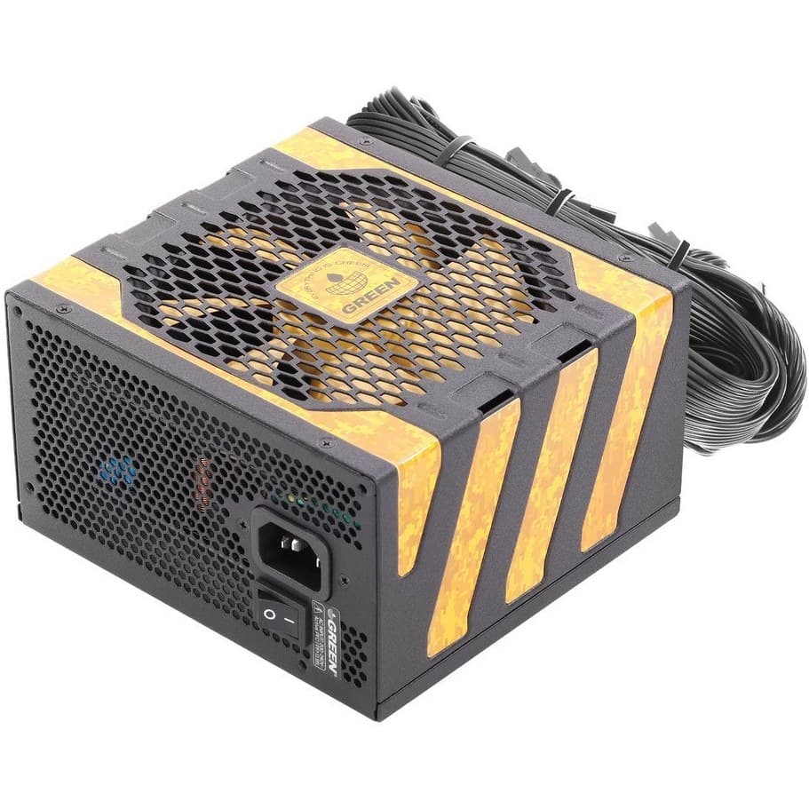 منبع تغذیه کامپیوتر گرین مدل GP800A-UK EVO 80 PLUS — تصویر ۲