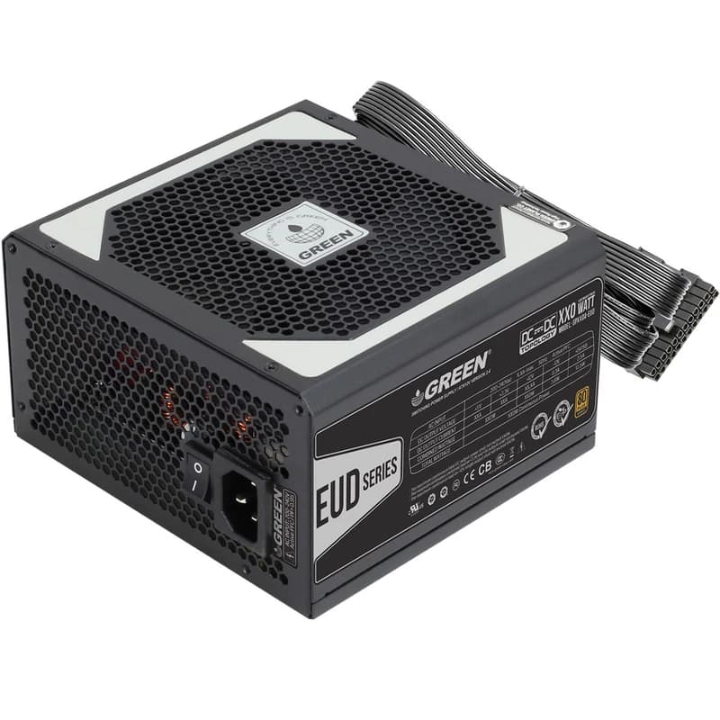 منبع تغذیه کامپیوتر گرین مدل GP430A-EUD 430w — تصویر ۲