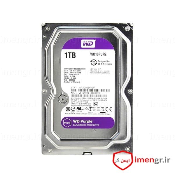هارد دیسک اینترنال وسترن دیجیتال 1 ترابایت — تصویر ۶
