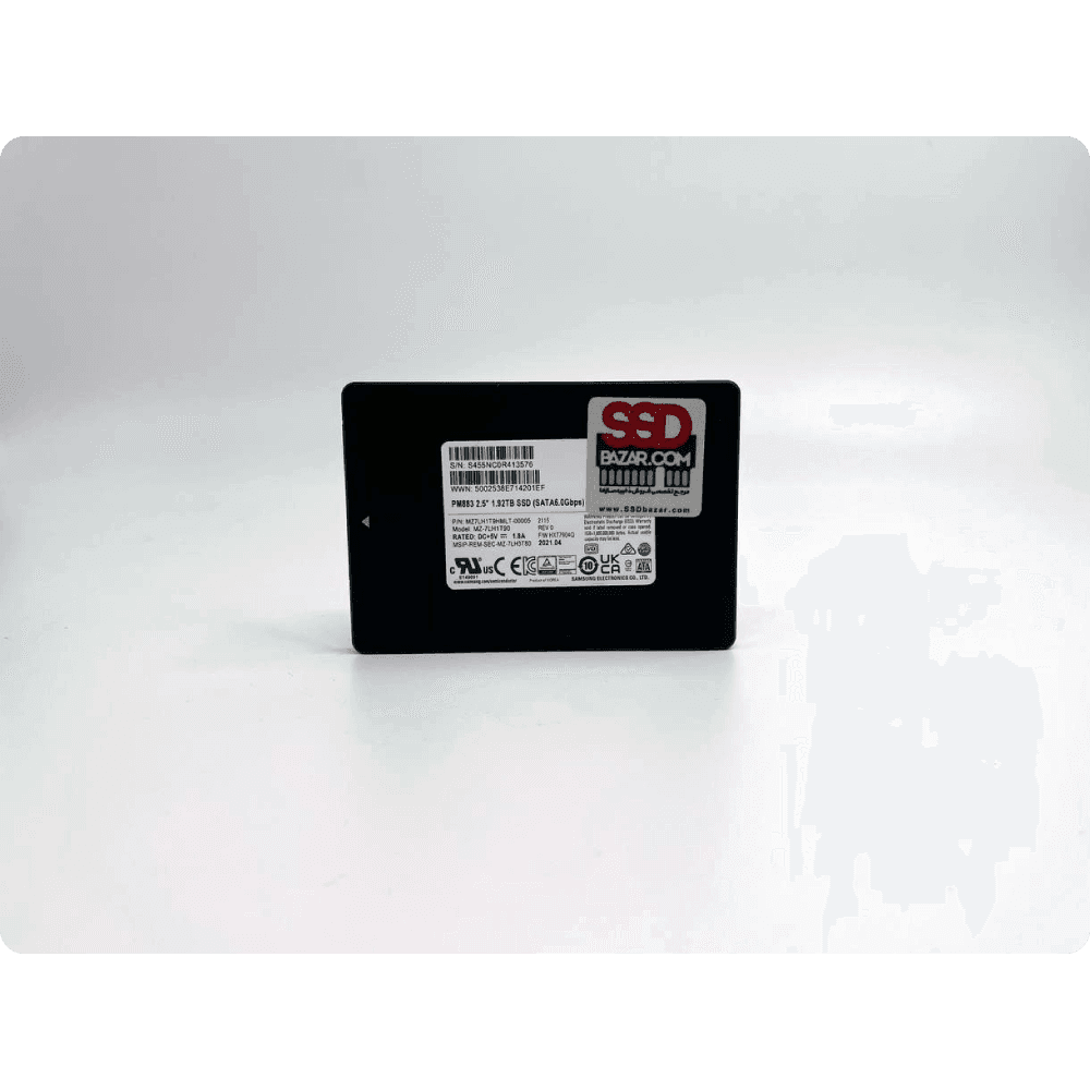 SAMSUNG SSD PM883 1.92TB MZ7LH1T9HMLT اس اس دی سامسونگ