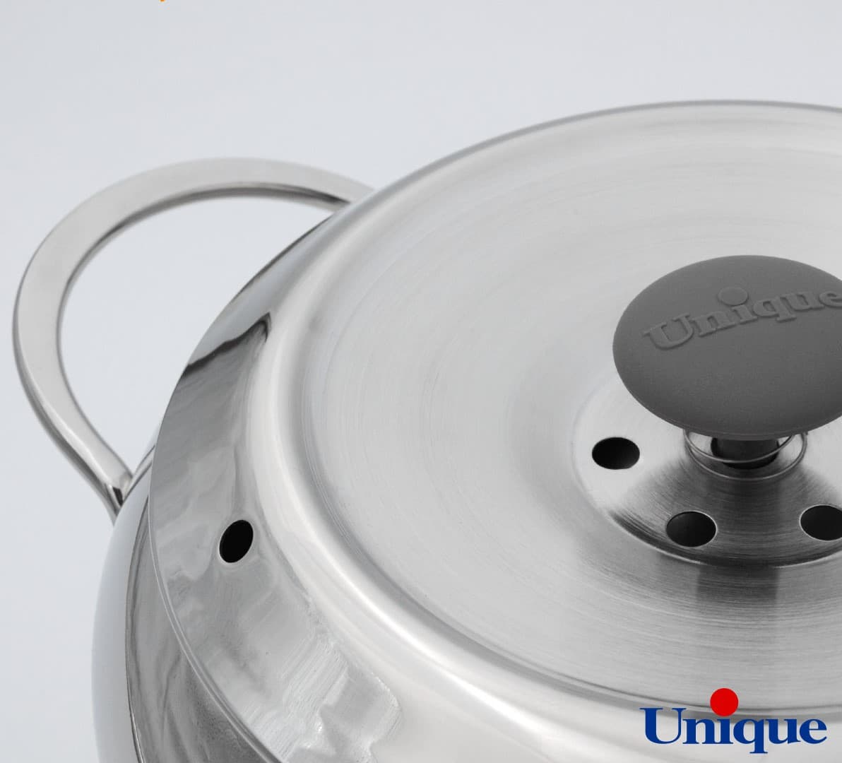 کتری قوری شیردار استیل یونیک کد UN-7278 — تصویر ۱۱