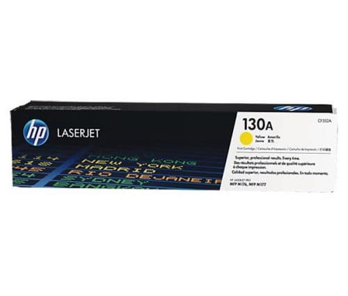 کارتریج 130a اچ پی رنگ زرد HP 130A Yellow Cartridge