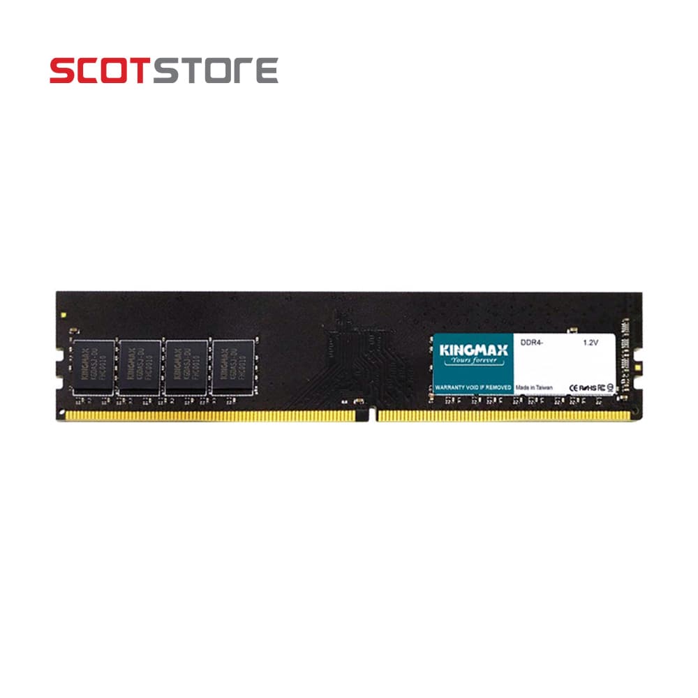 رم دسکتاپ DDR4 تک کاناله 3200 مگاهرتز Kingmax ظرفیت 16 گیگابایت