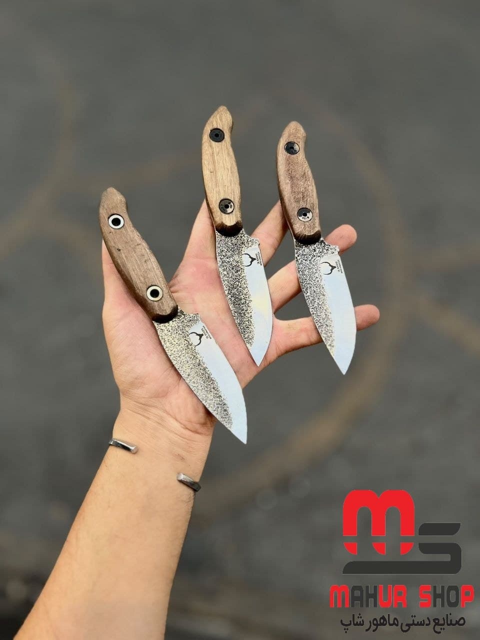 مینی بوشکرفت s2 تیغه80crv با غلاف