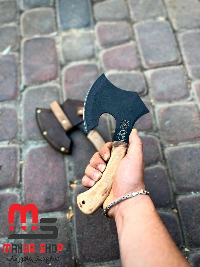 مینی تبر کوله ای باغلاف