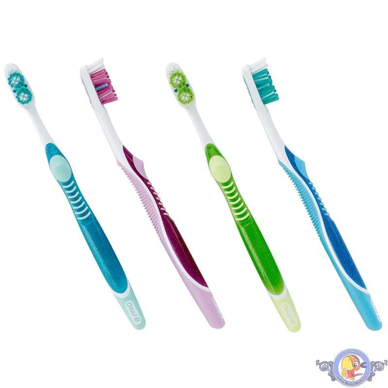 مسواک اورال-بی 3D White مدل White Fresh برس مدیوم – ساخت ایرلند — تصویر ۴