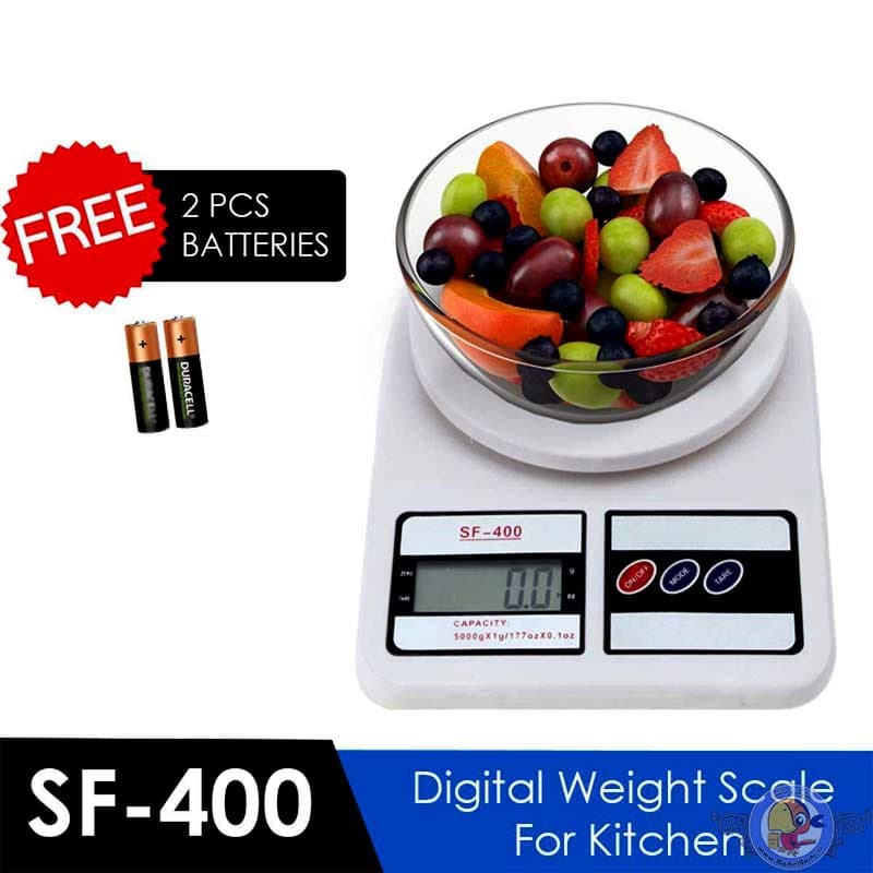 ترازوی گرمی آشپزخانه دیجیتال SF-400 ظرفیت 10 کیلوگرم — تصویر ۹