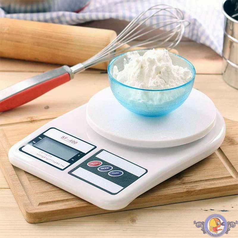 ترازوی گرمی آشپزخانه دیجیتال SF-400 ظرفیت 10 کیلوگرم — تصویر ۷