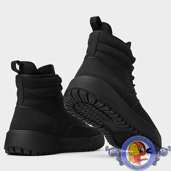 اسنیکرز زارا ZARA BLACK FABRIC HIGH-TOP TREKKING SNEAKERS — تصویر ۹
