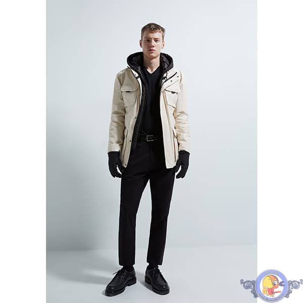 کاپشن زارا ZARA PUFFER JACKET WITH POCKETS — تصویر ۵